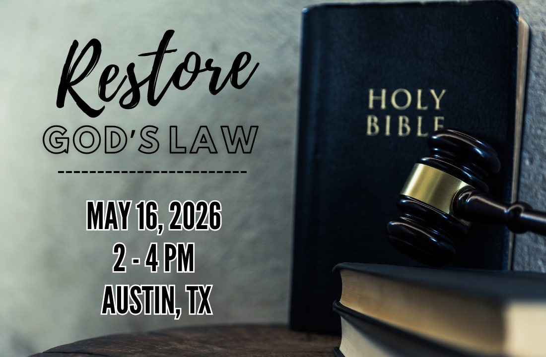 Restore God's Law 2026